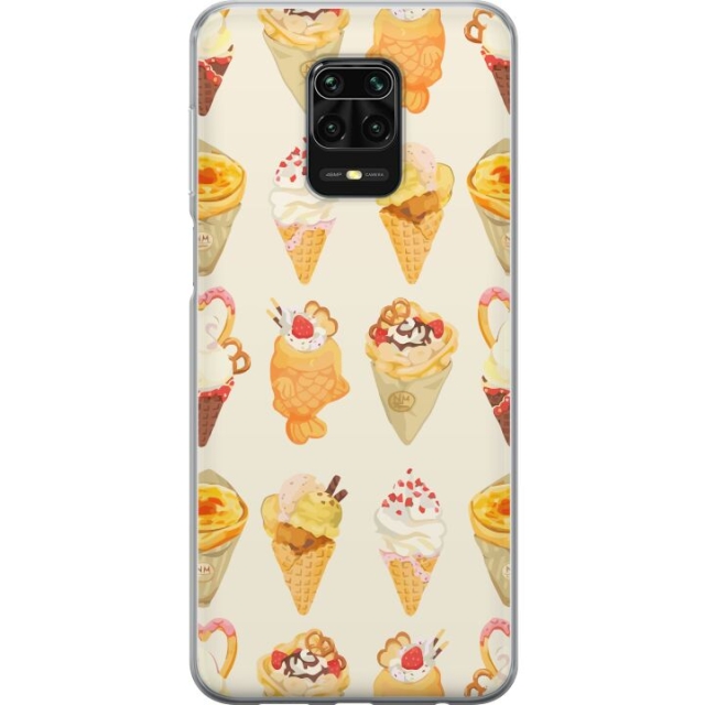 Mobildeksel til Xiaomi Redmi Note 9S med Glassig motiv