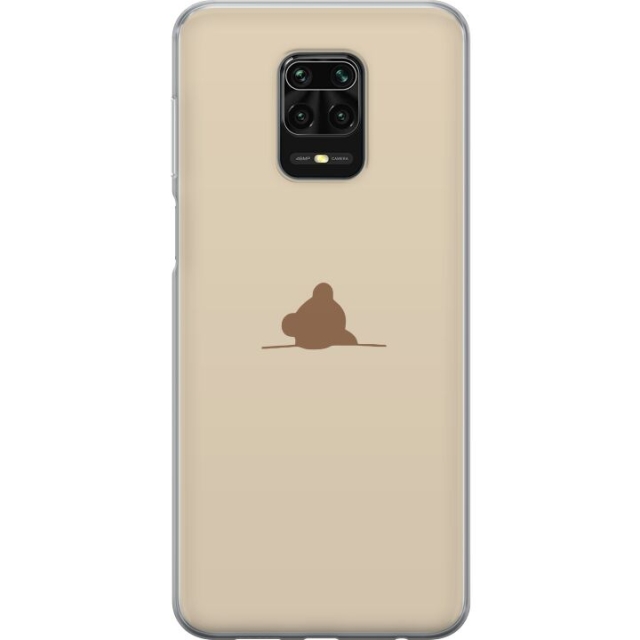 Mobildeksel til Xiaomi Redmi Note 9S med Nalle motiv