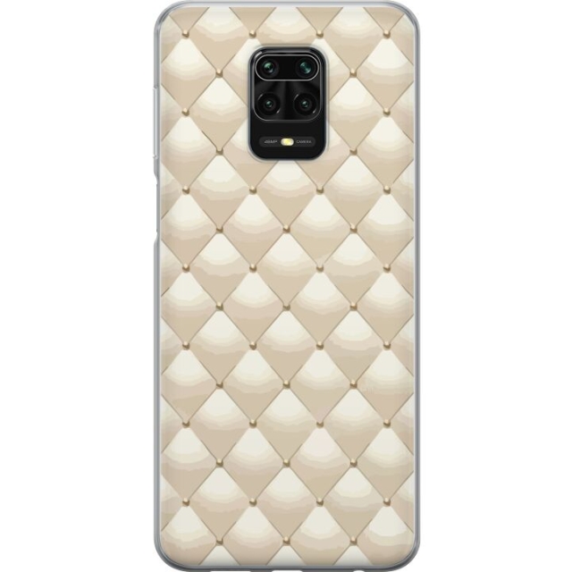 Mobildeksel til Xiaomi Redmi Note 9S med Gullglans motiv
