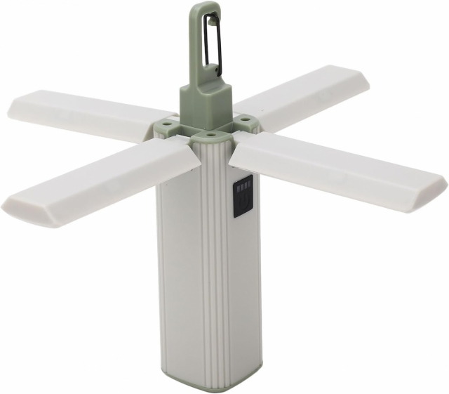 Sammenleggbar LED-campinglampe med flere lysmoduser