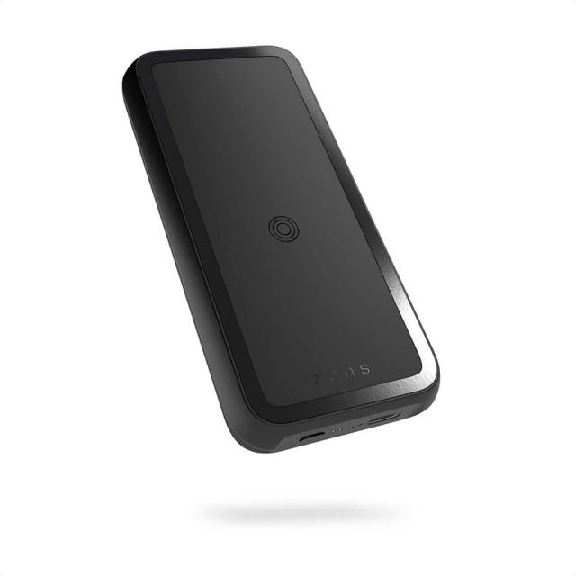 Zens Magnetisk Qi Powerbank One Side QI 10000mAh Svart
