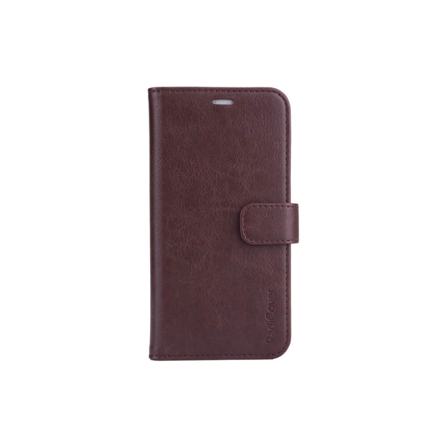 Radicover Strålingsbeskyttende Mobiletui  iPhone 13 Flipcover Brun RFID
