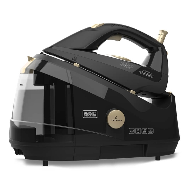 BLACK+DECKER Dampstasjon 2L 2400W