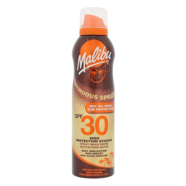 Malibu Kontinuerlig tørr oljespray SPF30 175 ml