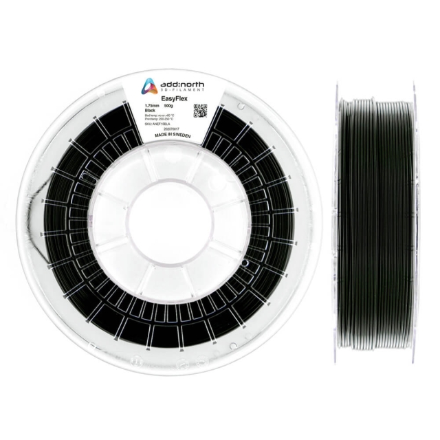 ADDNORTH Filament EasyFlex 1.75mm 500g Svart