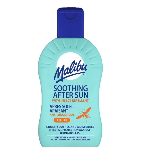Malibu Beroligende After Sun Lotion med insektmiddel 200 ml