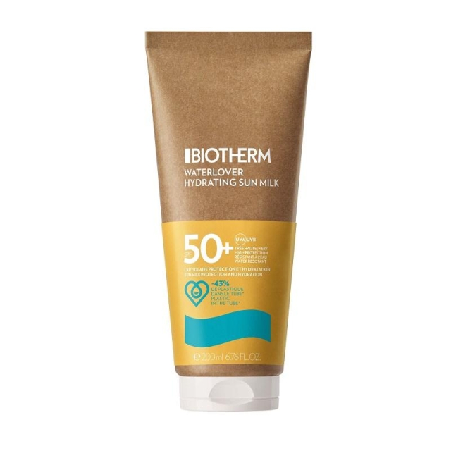 Biotherm Waterlover Hydrating Sun Milk, solkrem SPF50+ 200 ml