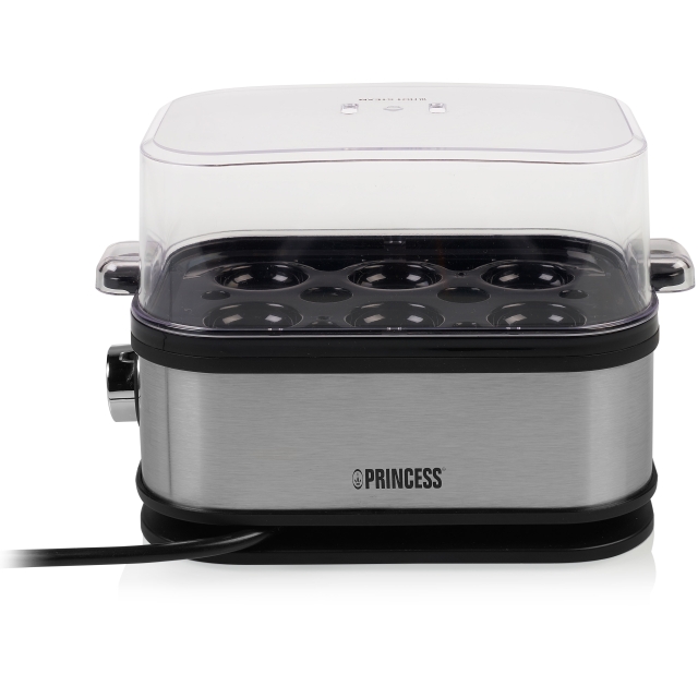 Princess Eggkoker 6 egg 400Watt Rustfritt stål