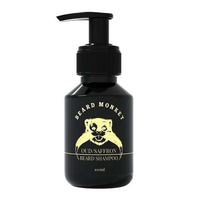 Beard Monkey Skjeggsjampo Oud/Saffron 100ml