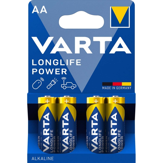 Varta Alkaline Batteri AA | 1.5 V DC | 4-Blisterkort