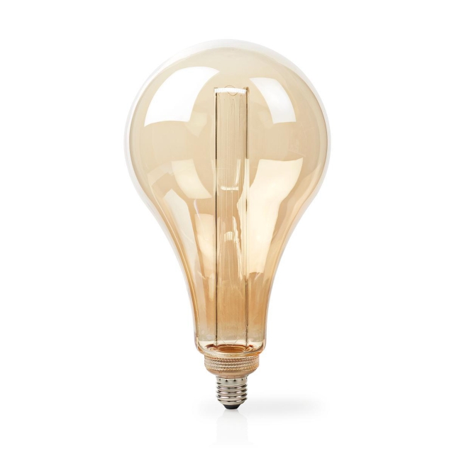 Nedis LED lyspære E27 | PS165 | 3.5 W | 120 lm | 1800 K | Dimbar | Med gullfarget, ravfarget overflate | Retro Style | 1 stk