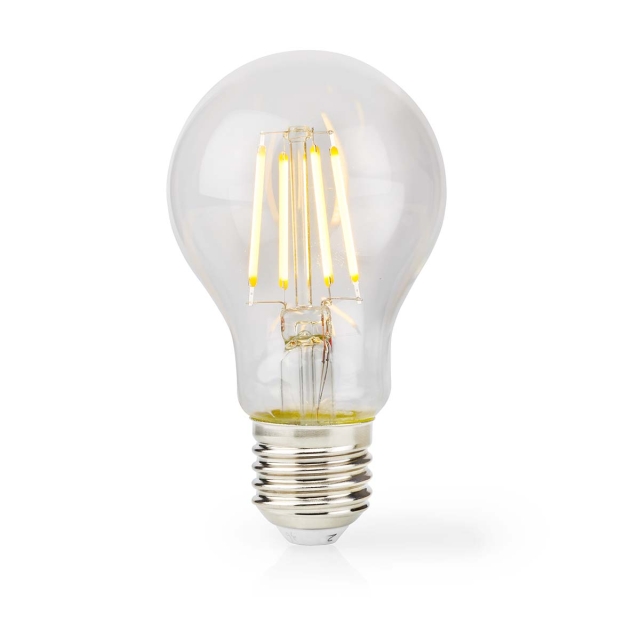 Nedis LED lyspære E27 | A60 | 8 W | 1055 lm | 2700 K | Varm Hvit | Retro Style | 1 stk