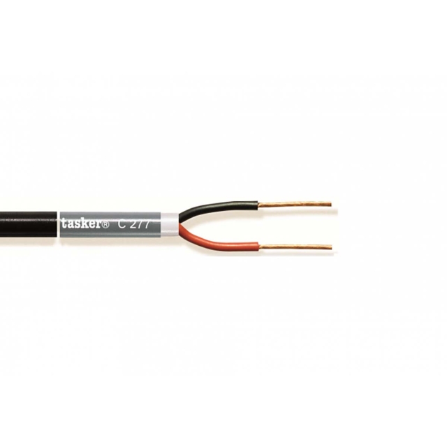 Tasker Speaker Kabel på Snelle 2x 4.00 mm² 50 m Svart