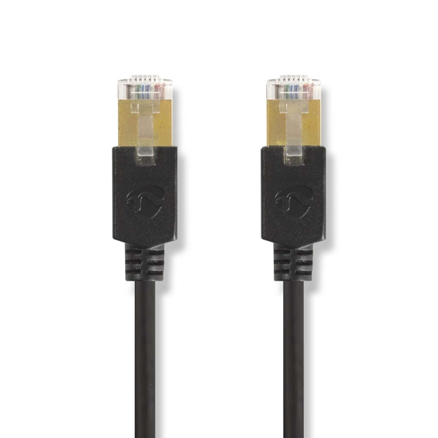 Nedis CAT6 Nettverkskabel | RJ45 Han | RJ45 Han | F/UTP | 10.0 m | Rund | LSZH / PVC | Antrasitt | Vindus boks