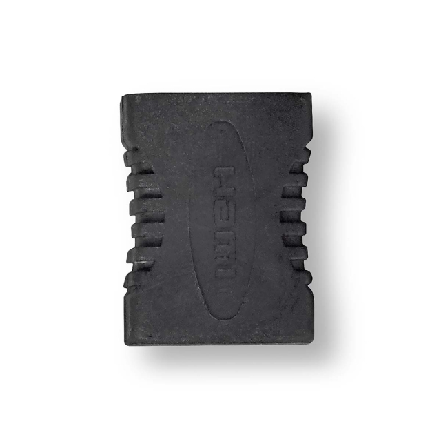 Nedis HDMI™ Adapter | HDMI™ Output | HDMI™ Output | Gull belagt | Rett | PVC | Antrasitt | 1 stk. | Boks