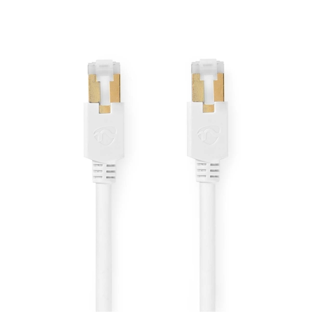 Nedis CAT6 Nettverkskabel | RJ45 Han | RJ45 Han | S/FTP | 2.00 m | Innendørs | Rund | LSZH | Hvit | Boks