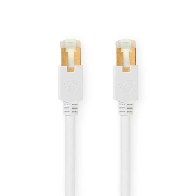 Nedis CAT6 Nettverkskabel | RJ45 Han | RJ45 Han | S/FTP | 15.0 m | Rund | LSZH / PVC | Hvit | Vindus boks