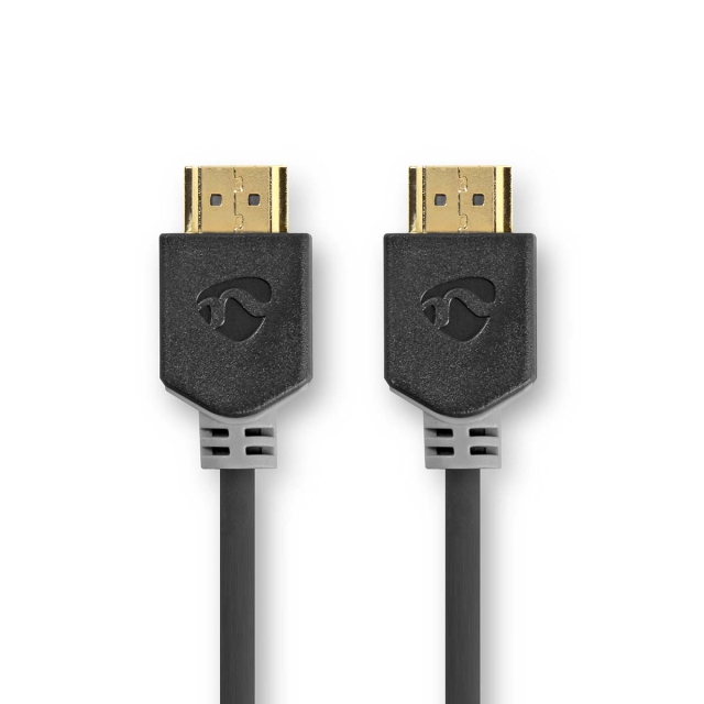 Nedis Ultra High Speed HDMI ™ Cable | HDMI ™ -kontakt | HDMI ™ -kontakt | 8K@60Hz | 48 Gbps | 3.00 m | Rund | 6.7 mm | Antrasitt | Boks