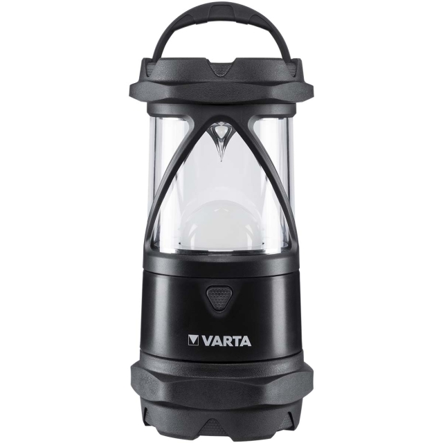 Varta LED lommelykt | Batteri drevet | 6x AA/LR6 | Nominell lysfluks: 450 lm | Lysrekkevidde: 20 m | Strålevinkel: 360 °