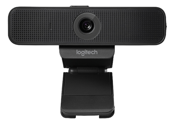 Logitech C925E webkamera for bedrifter, 1080p, svart