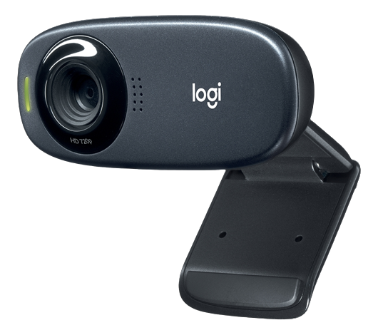 Logitech C310 webkamera, 720p/30fps, svart