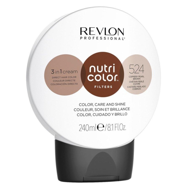 Revlon Nutri Colour 524 Coppery Pearl Brown 240 ml
