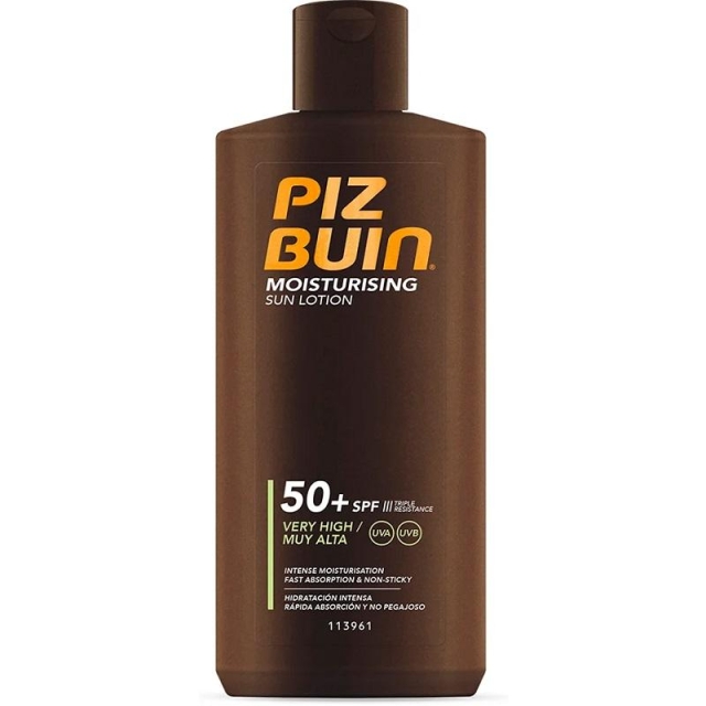 Piz Buin Fuktighetsgivende solkrem SPF50+ 200 ml