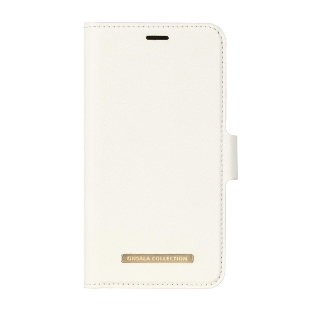 Onsala COLLECTION Lommebokveske Saffiano White iPhoneX/Xs