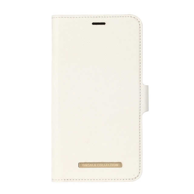 Onsala COLLECTION Lommebokveske Saffiano White iPhoneXR