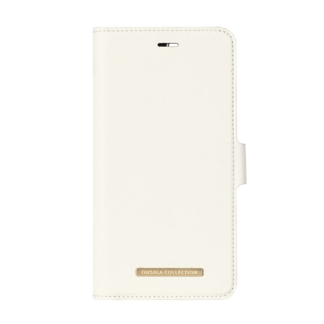 Onsala COLLECTION Lommebokveske Saffiano White iPhone6/7/8 Plus