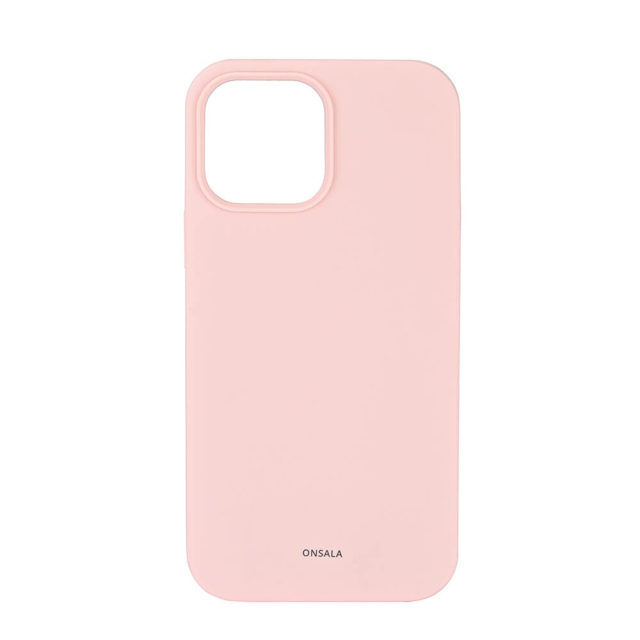 Onsala Mobildeksel Silikon Chalk Pink - iPhone 13 Pro Max