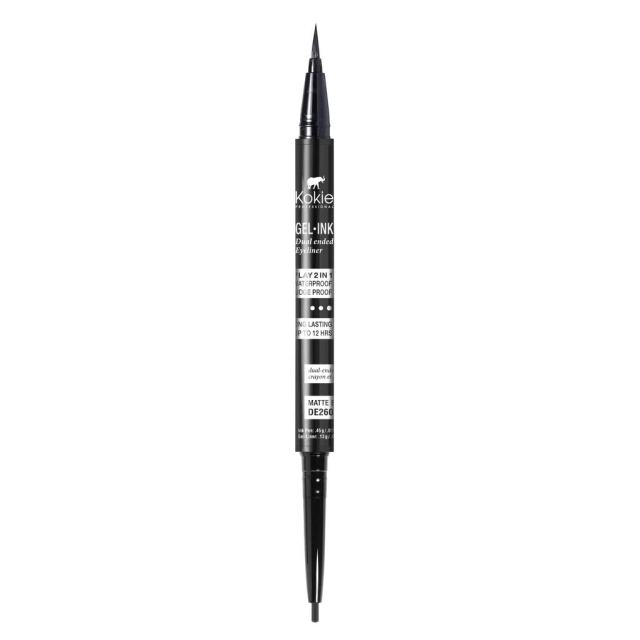Kokie Cosmetics Kokie Gel-Ink Dual Ended Eyeliner Svart