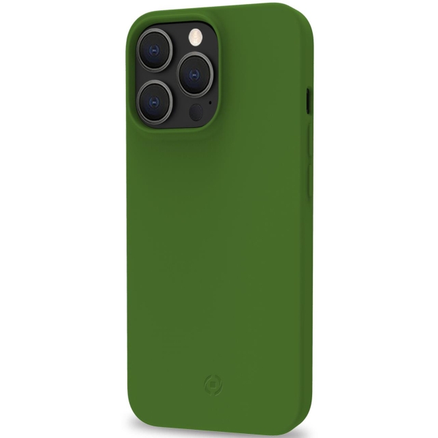 Celly Planet Mykt TPU-deksel GRS iPhone 14 Pro Green