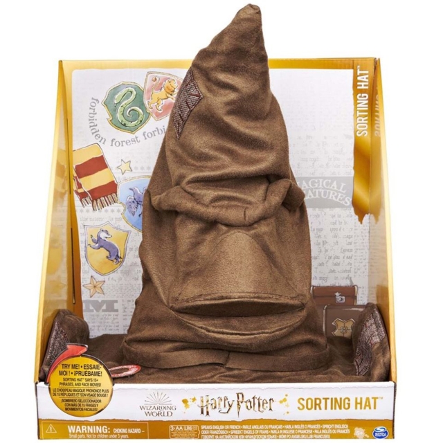 Harry Potter Trollmannsverdenens snakkende sorteringshatt