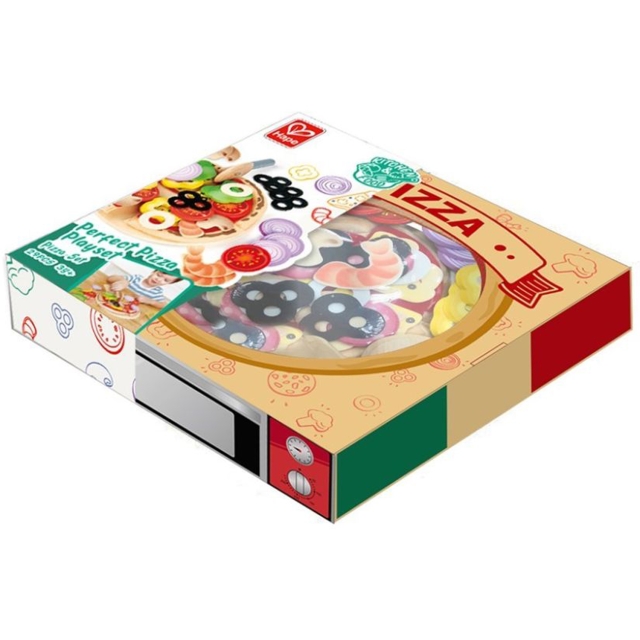 Hape Perfekt pizza-lekesett