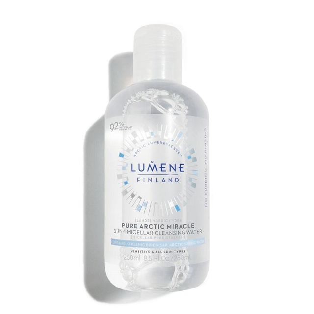 Lumene Pure Arctic Miracle 3-i-1 rensevann 250 ml