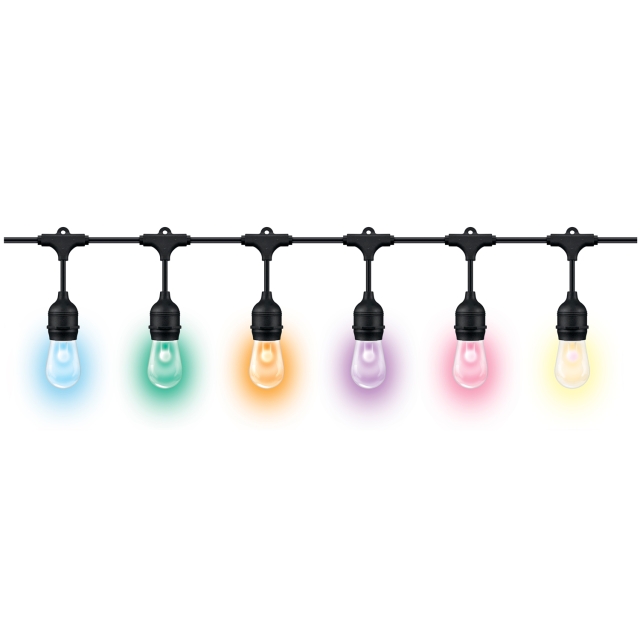 WiZ WiFi Light String 12 lyskilder 12W IP65 14,8m