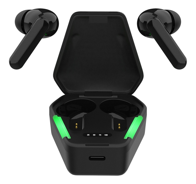 Streetz T300 Gaming TWS svart