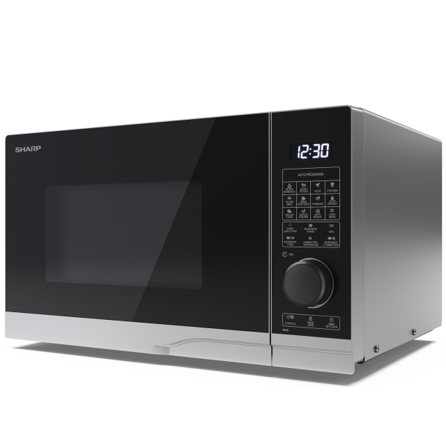 Sharp Mikrobølgeovn 28l Digitalt panel 1050W Grill