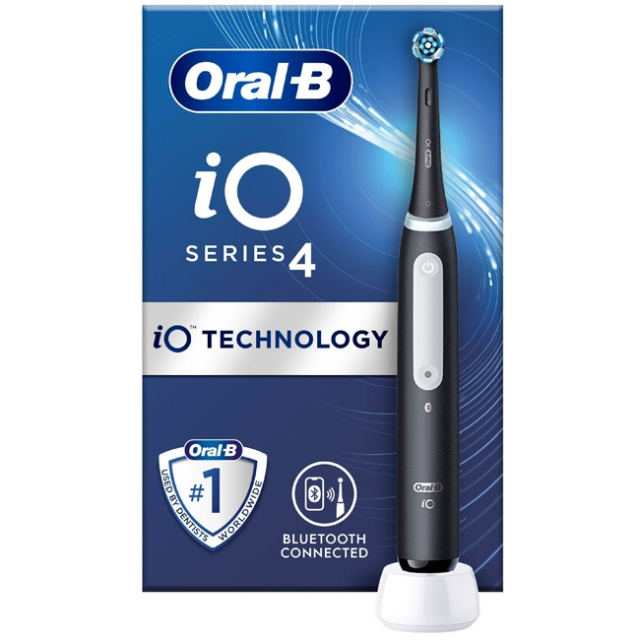Oral B Elektrisk tannbørste iO4 Matt Black uten TC