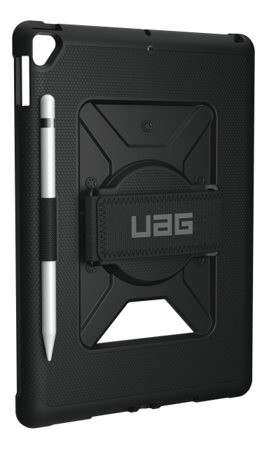 urbanarmorgear iPad 10,2"" 2019 m/håndgrep Metropolis bulk svart
