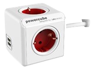 Allocacoc Strømfordeler AC 250V utgangskontakter 6USB Power 1,5 m