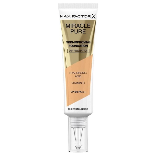 Max Factor Miracle Pure Skin-Improving Foundation 33 Crystal Beige 30 ml