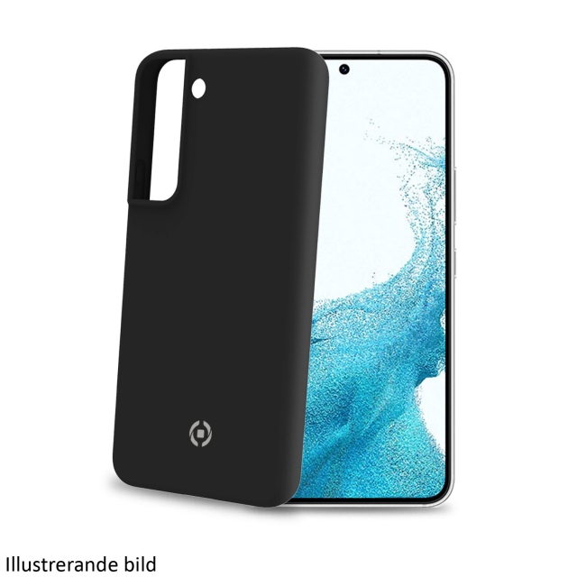 Celly Cromo Soft gummideksel Galaxy S23 5G Svart