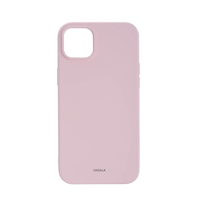 Onsala Mobildeksel Silikon Chalk Pink - iPhone 14 Plus