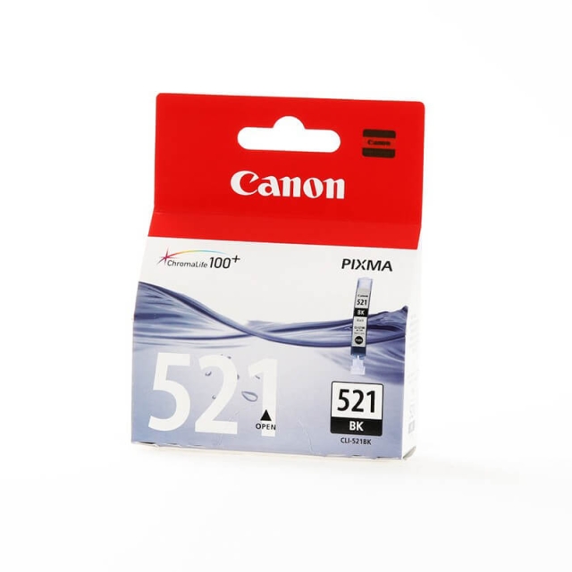 Canon Blekk 2933B001 CLI-521 Svart