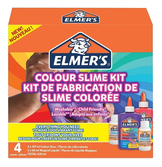 elmers Slim-sett med ugjennomsiktig farge