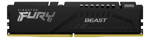Kingston 16 GB 5200 MHz DDR5 RAM-modul CL40 DIMM FURY Beast Black