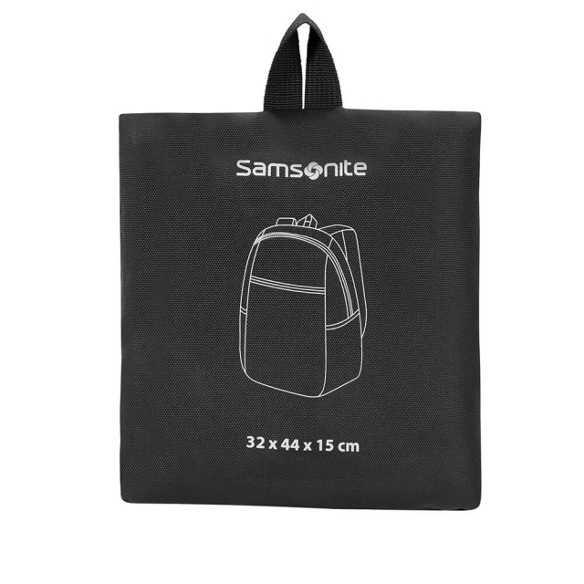 Samsonite Ryggsekk for Reisen Sammenleggbar Svart