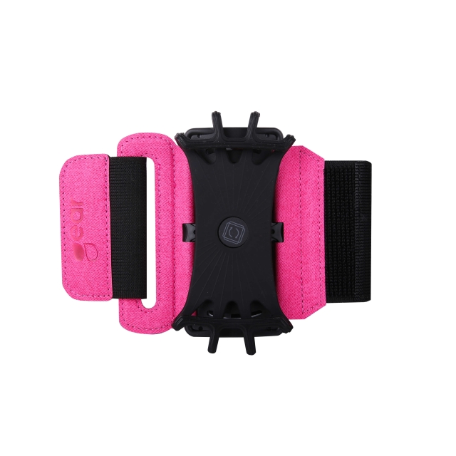 Gear Sportsarmbånd Premium Universal For Over og Underarm Vridbar holder Rosa